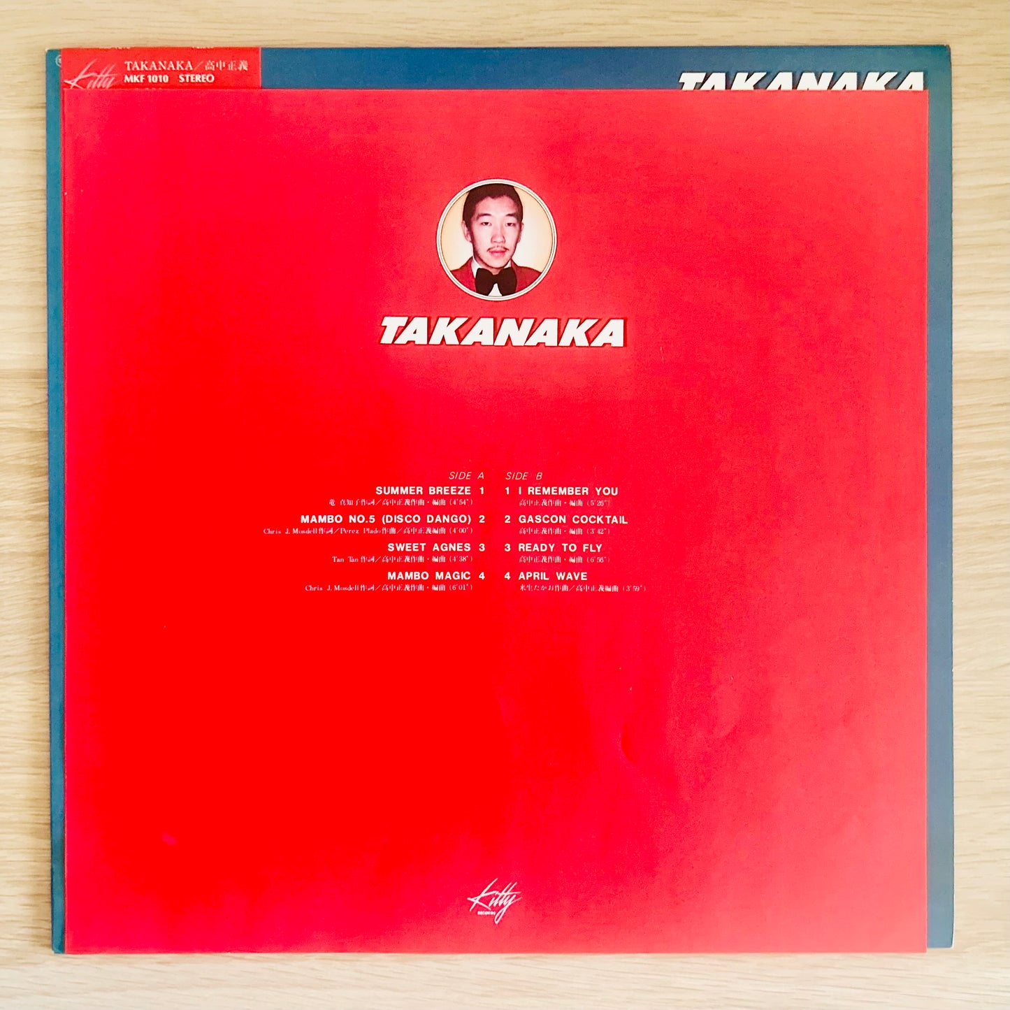 Masayoshi Takanaka/ Takanaka  (original 1977)