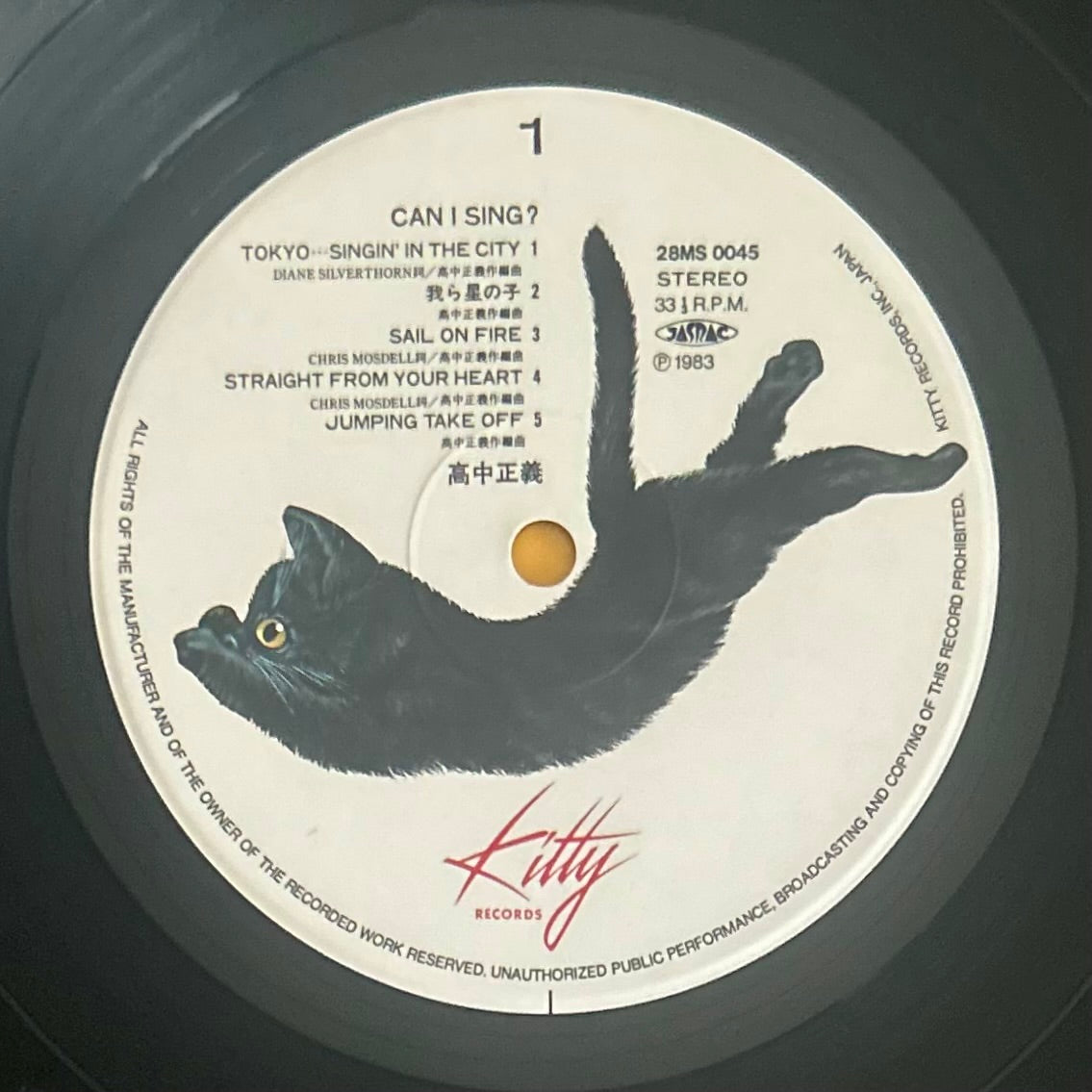Masayoshi Takanaka/ Can I Sing?   (original 1983)