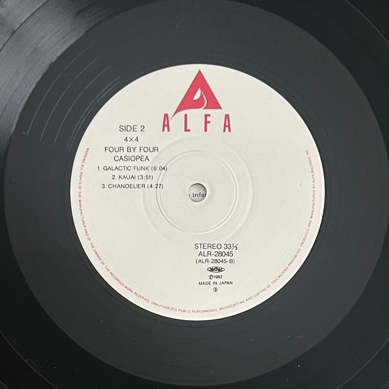 Casiopea/ 4 × 4  (original 1982)