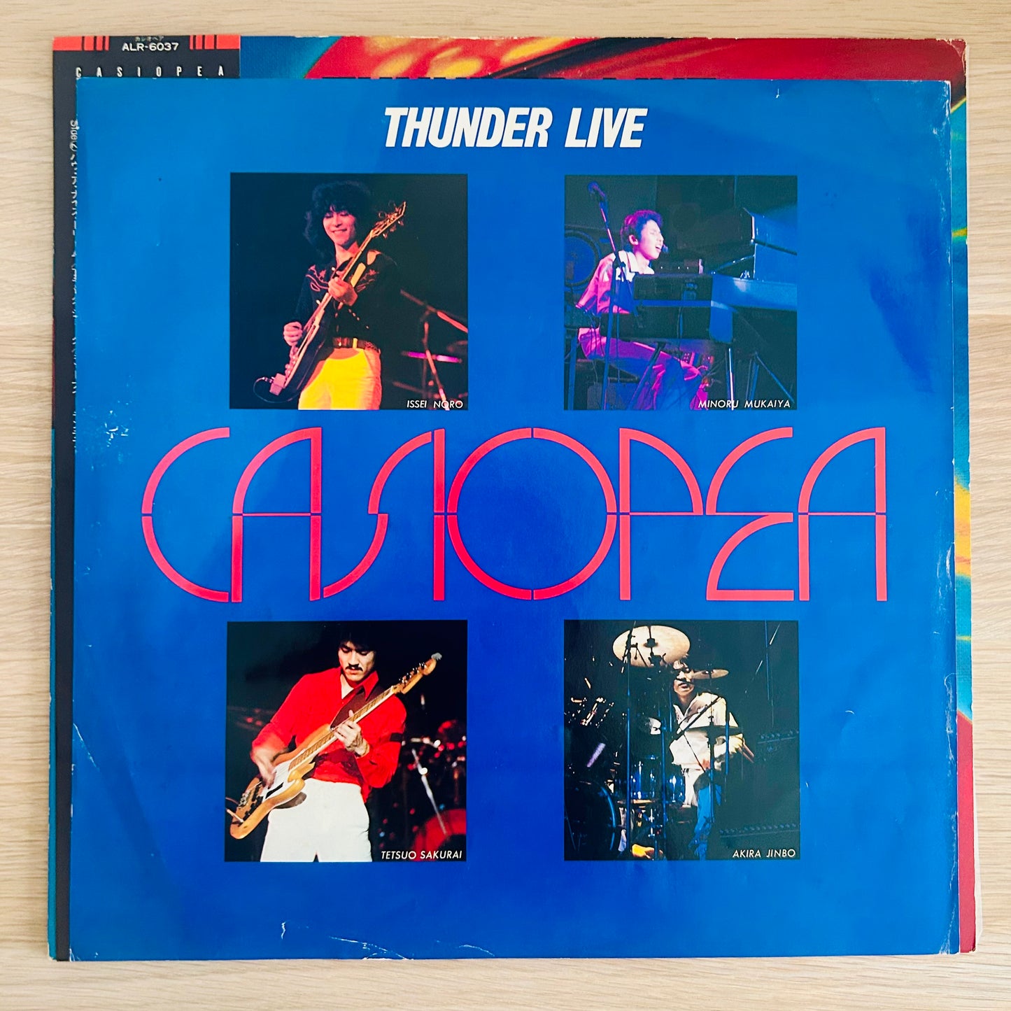 Casiopea / Thunder Live  (original 1980)  1st Cover Art
