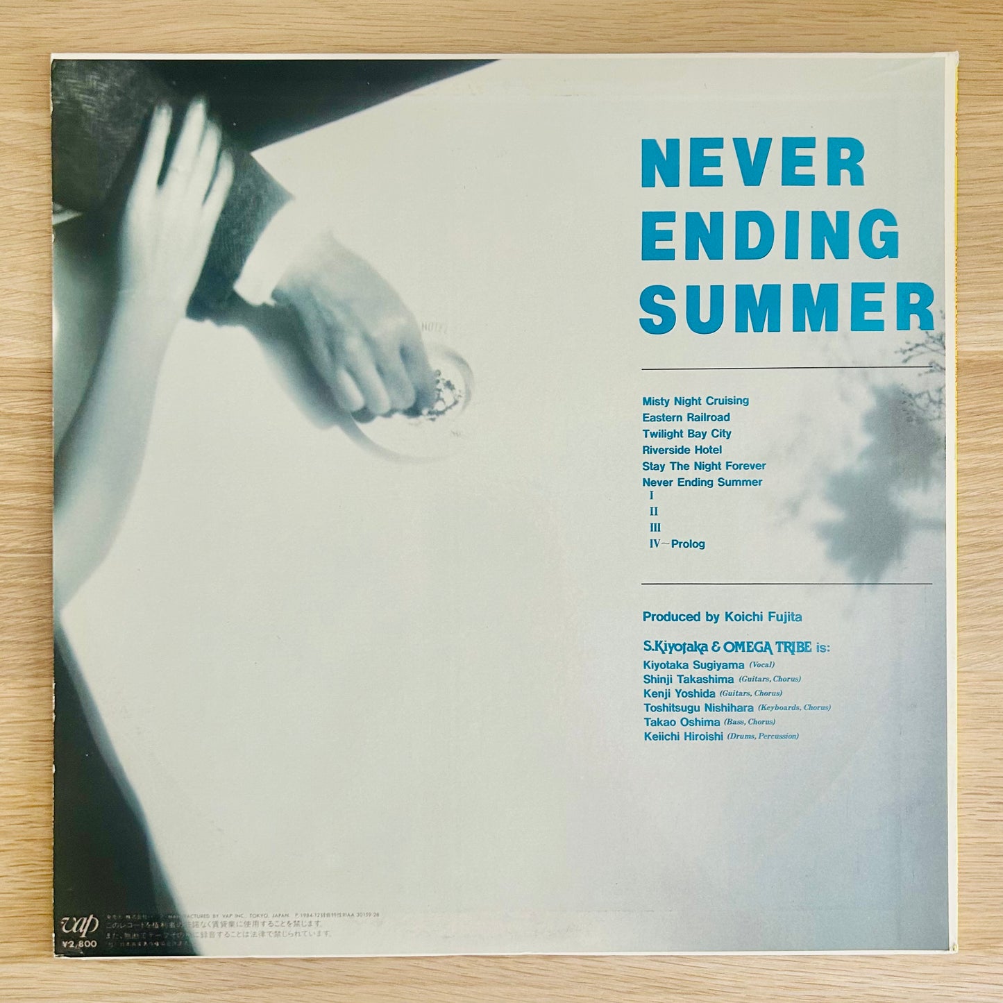 Kiyotaka Sugiyama & Omega Tribe/ Never Ending Summer  (original 1984)