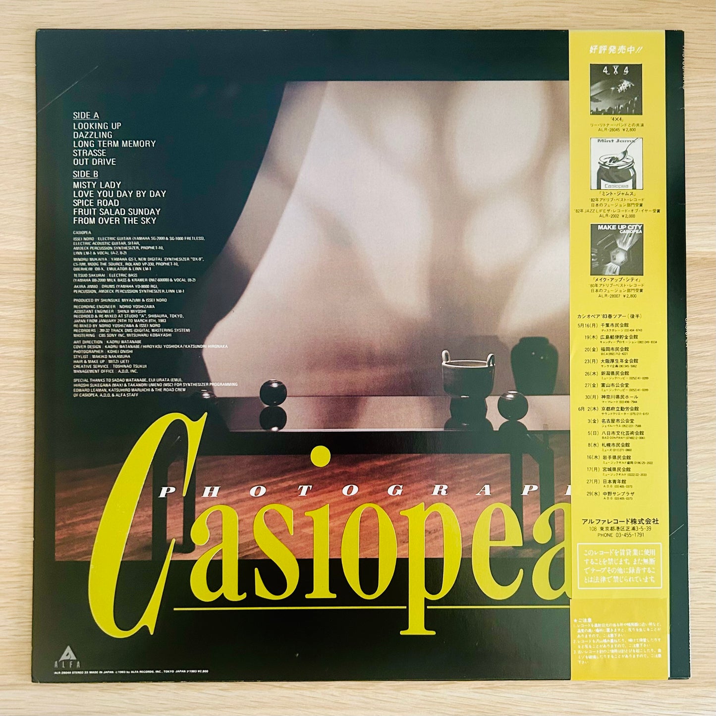 Casiopea / Photographs  (original 1983)