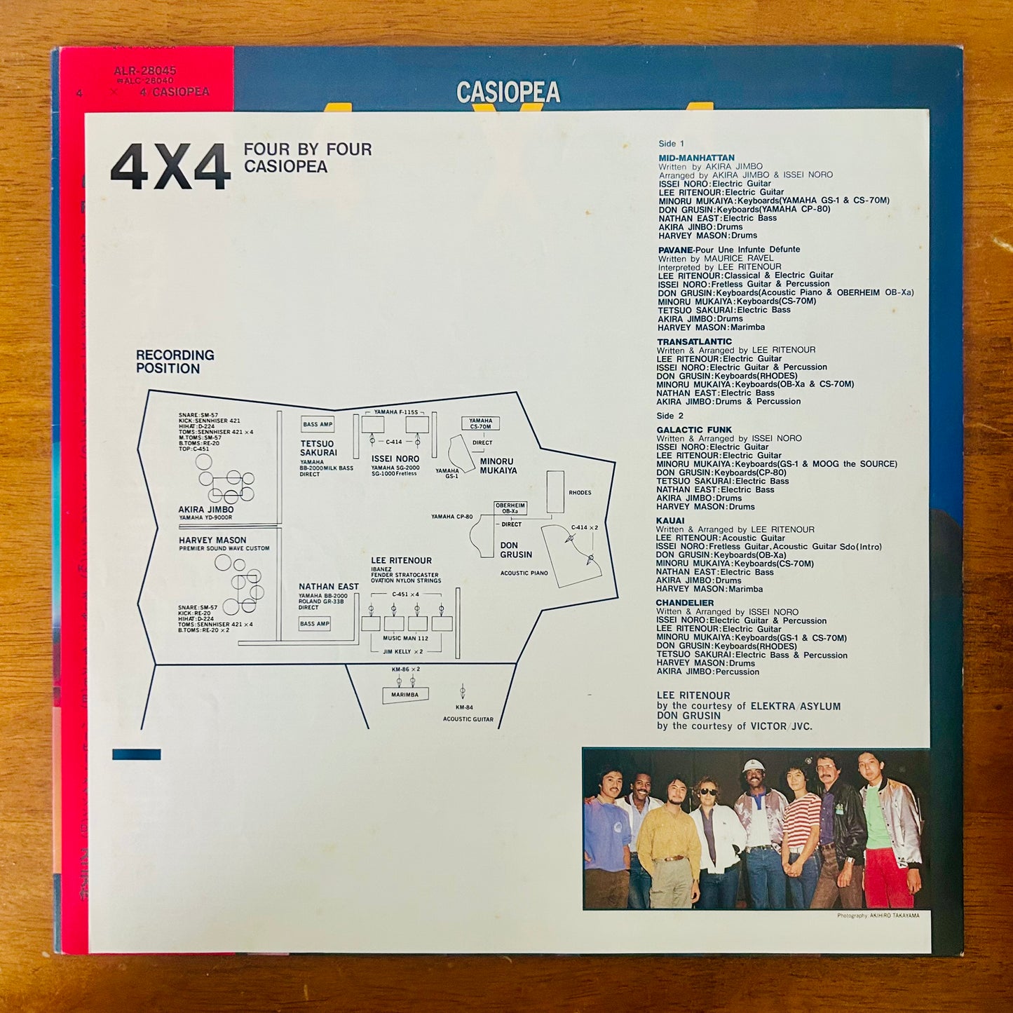 Casiopea/ 4 × 4  (original 1982)