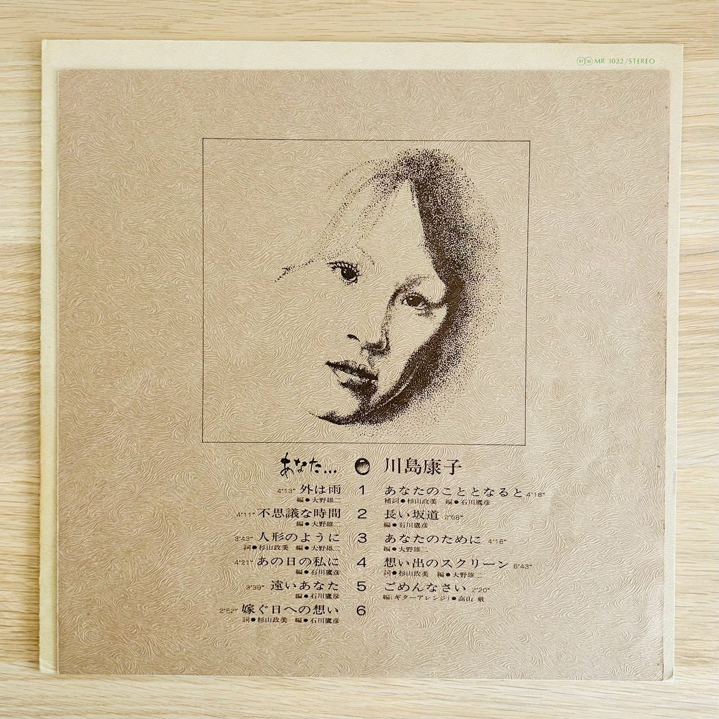 Yasuko Kawashima / Anata...  (original 1976)