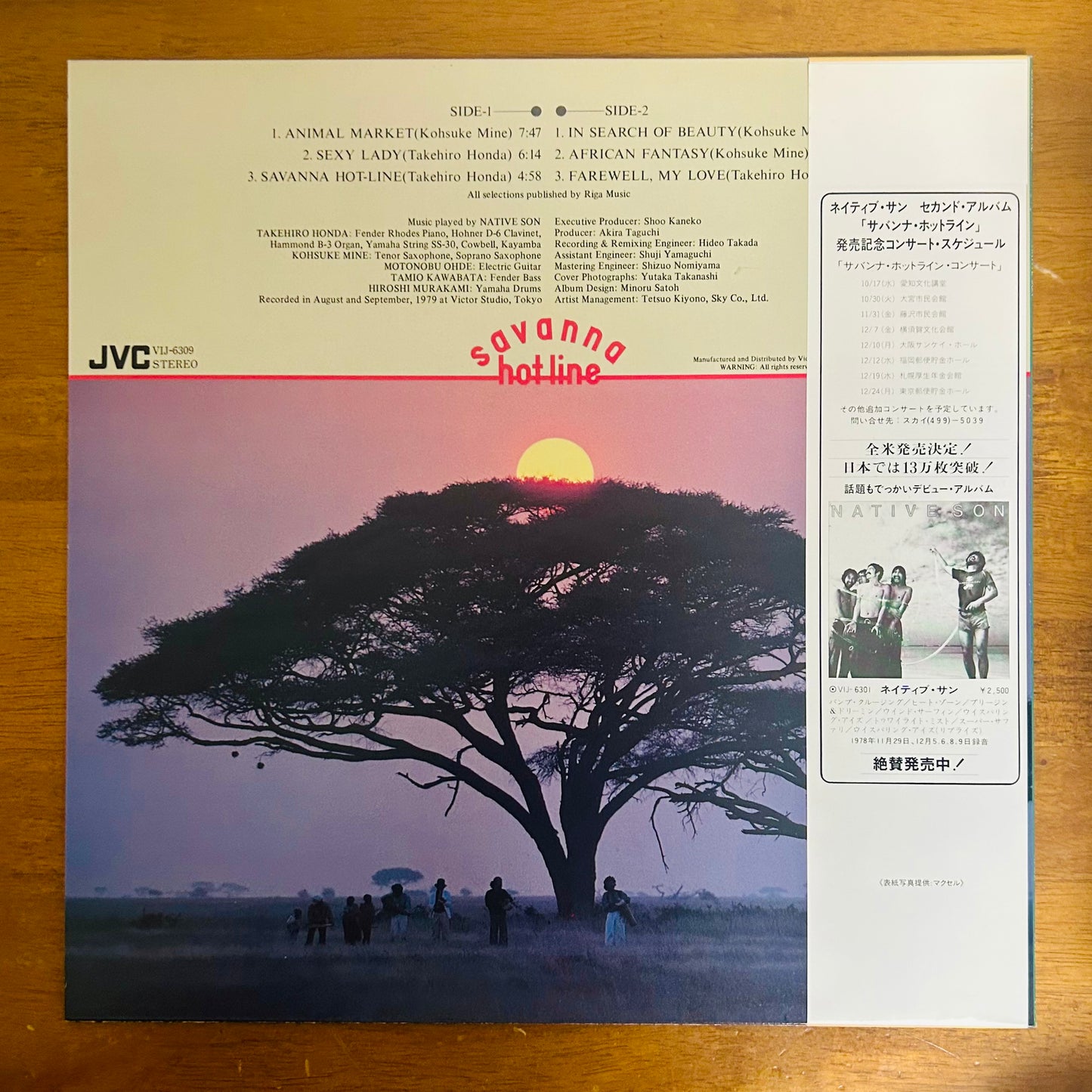 Native Son / Savanna Hot Line  (original 1979)