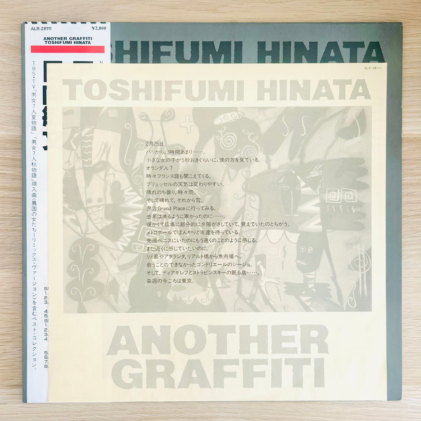 Toshifumi Hinata/ Another Graffiti  (promo 1988)
