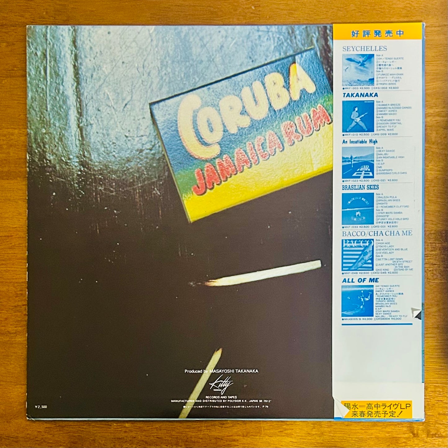 Masayoshi Takanaka / Jolly Jive (original 1979)