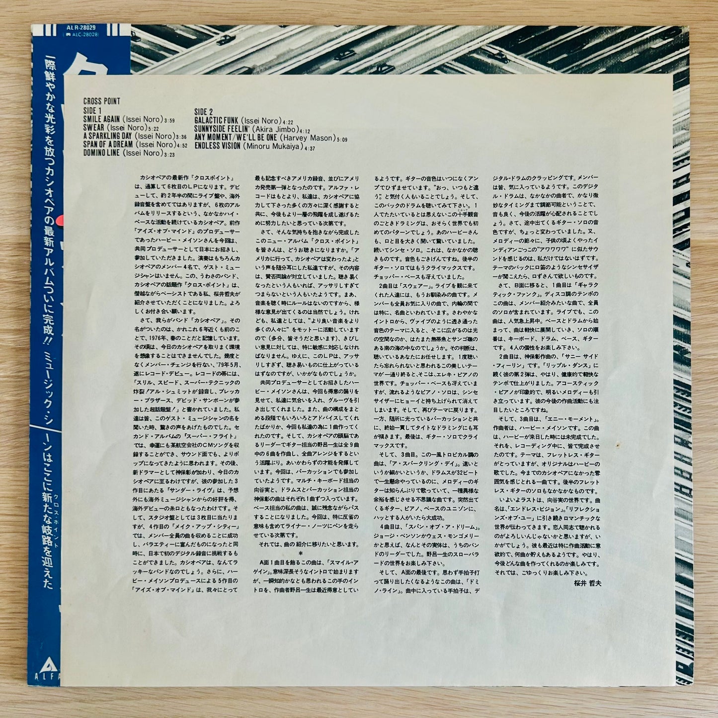 Casiopea / Cross Point  (original 1981)