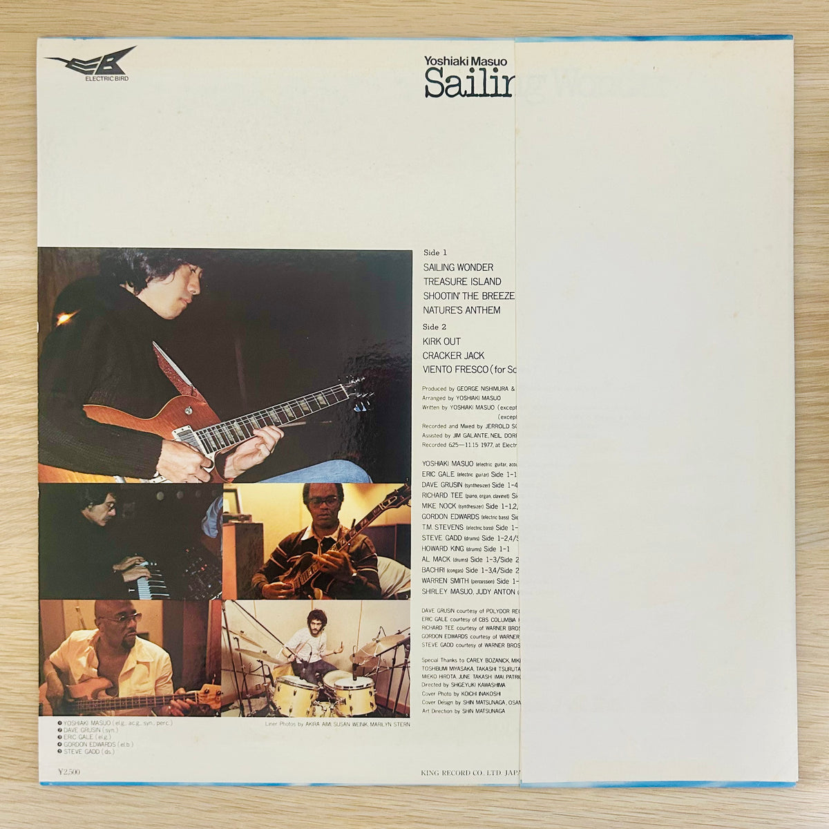 Yoshiaki Masuo/Sailing Wonder  (original 1978)