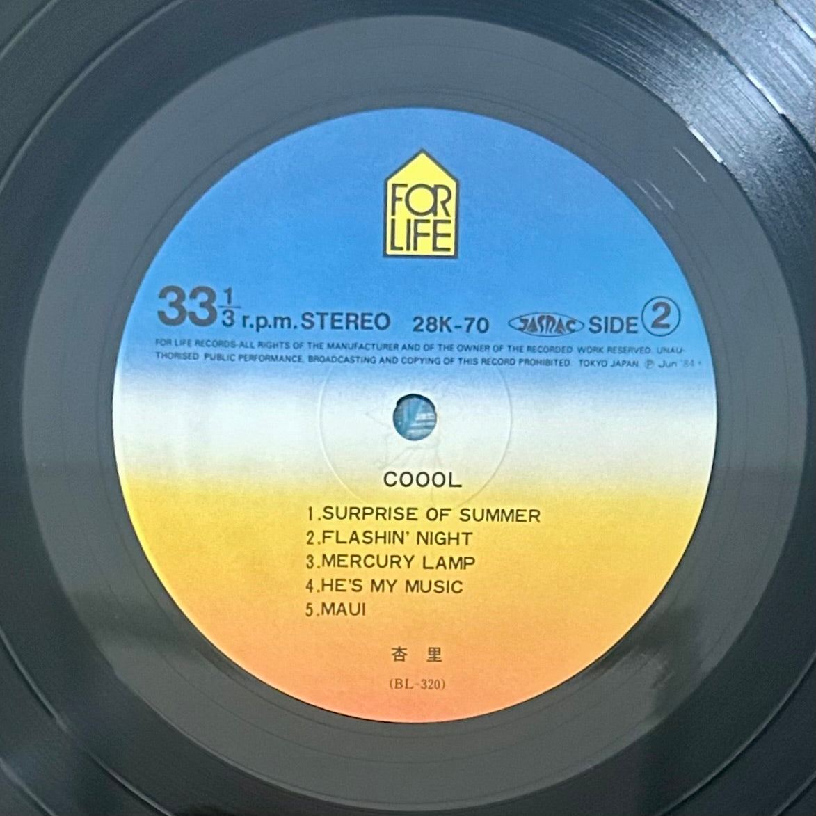 Anri/ Coool （original1984）