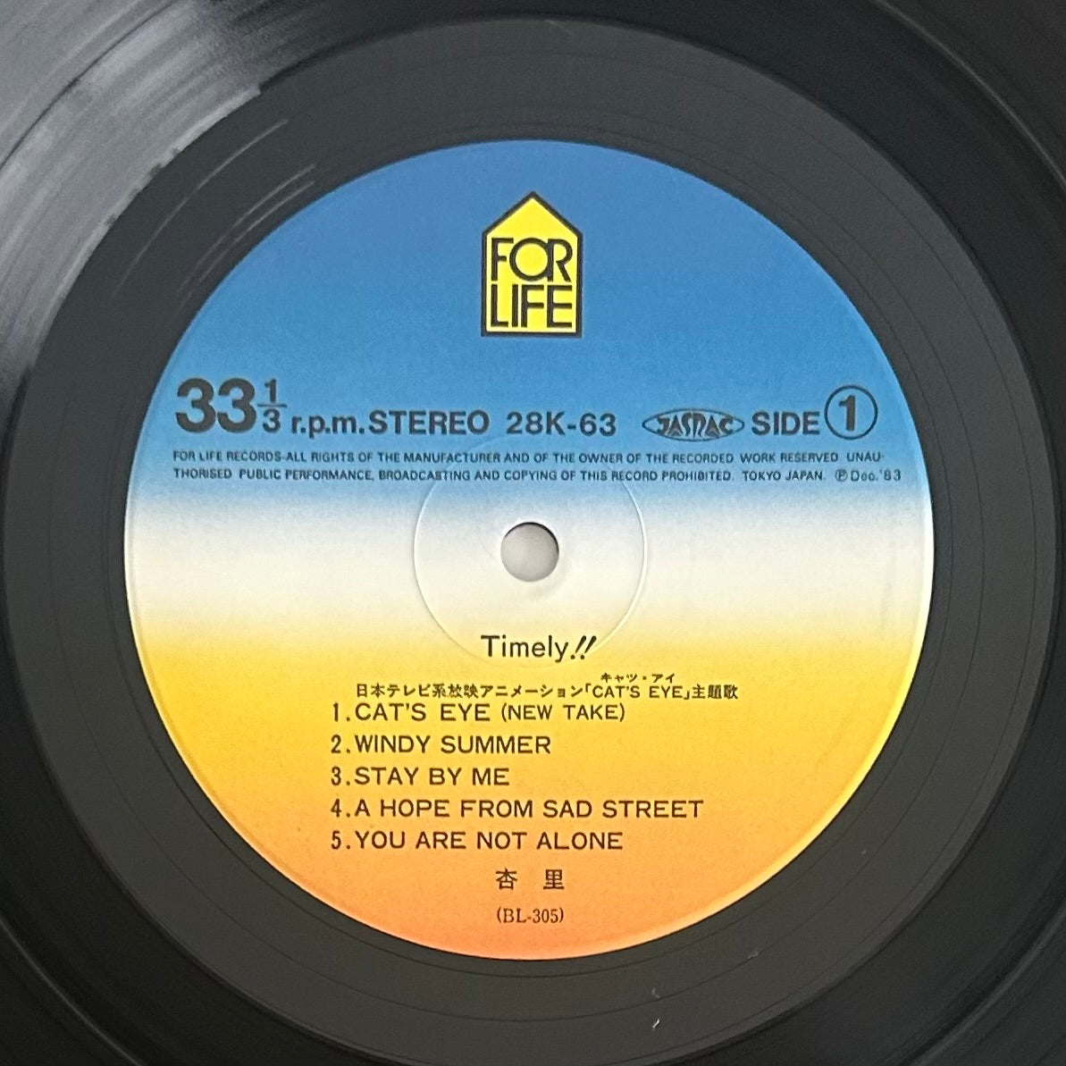 Anri/ Timely!! （original1983）