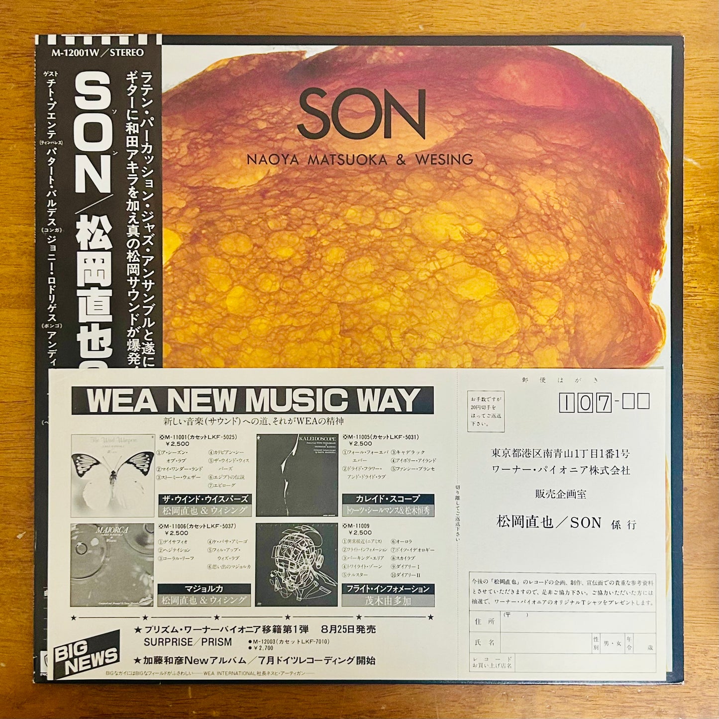 Naoya Matsuoka & Wesing / Son  (original 1980)