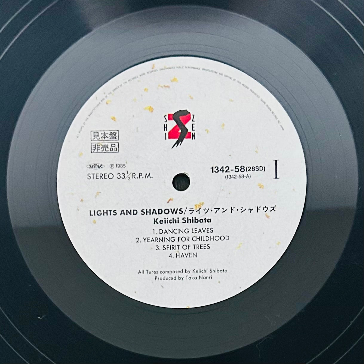 Kei Shibata/Lights And Shadows（promo1985）
