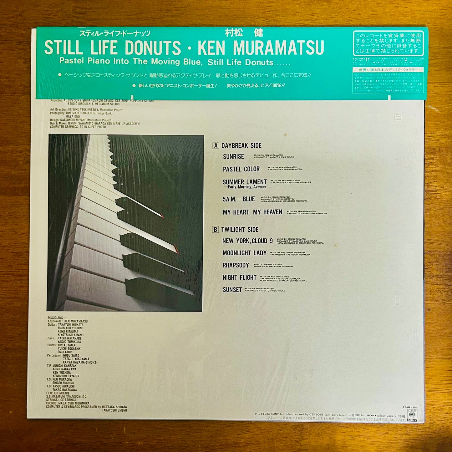 Ken Muramatsu / Still Life Donuts  (original 1983)