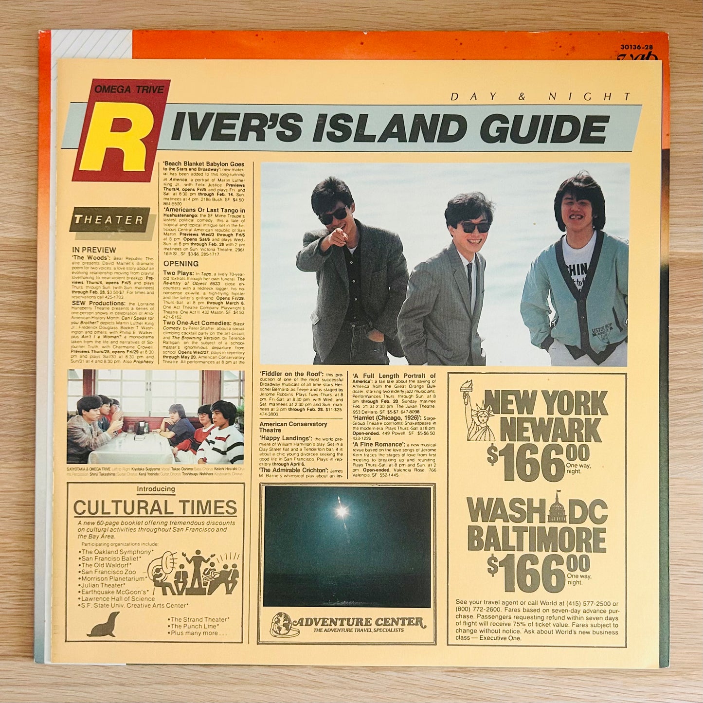 Kiyotaka Sugiyama & Omega Tribe/ River’s Island  (original 1984)