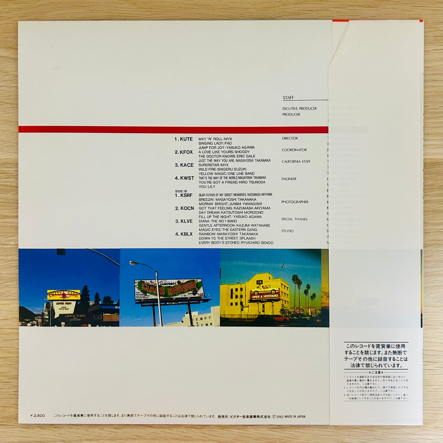 Various/ Listen To The Air - American FM  (Compilation 1983)