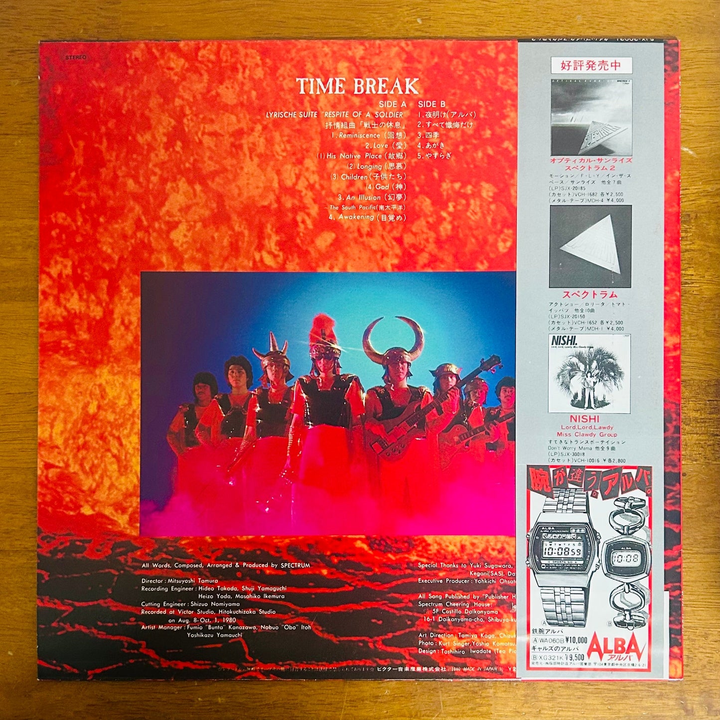 Spectrum/ Time Break  (original 1980)