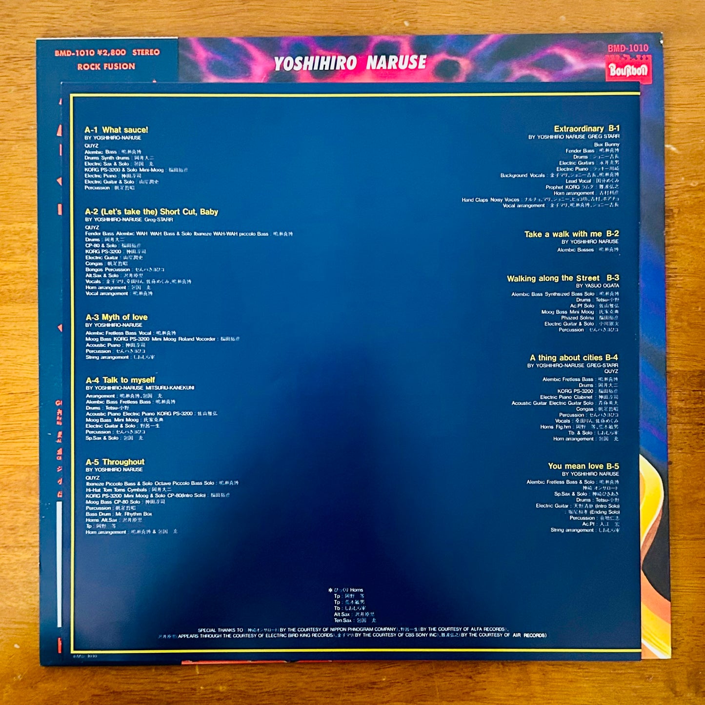 Yoshihiro Naruse/ Mythtique  (original 1981)
