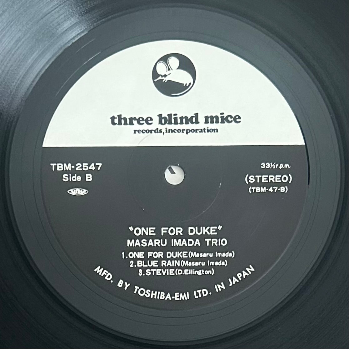 Masaru Imada Trio/ One For Duke  (Reissue 1978)
