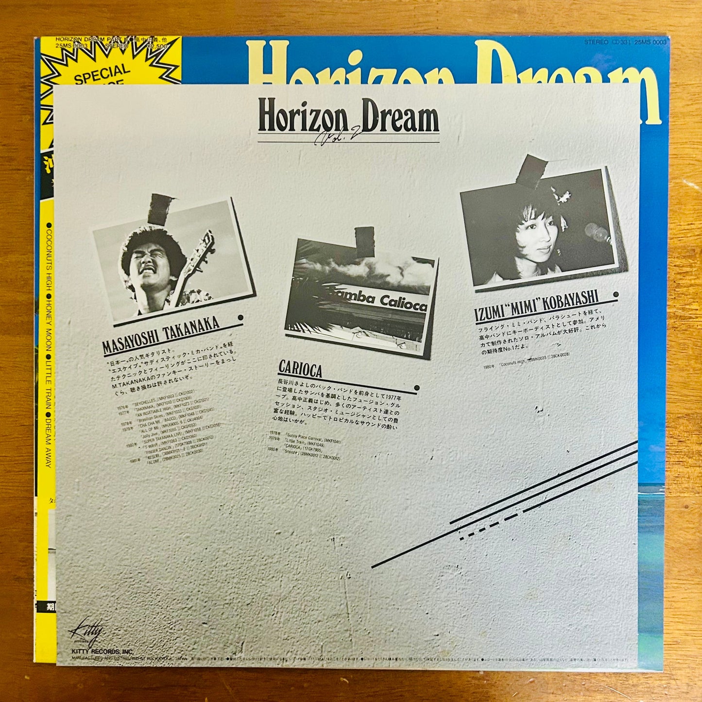Masayoshi Takanaka, Izumi Kobayashi & Carioca/ Horizon Dream Vol. 2  (original 1982)