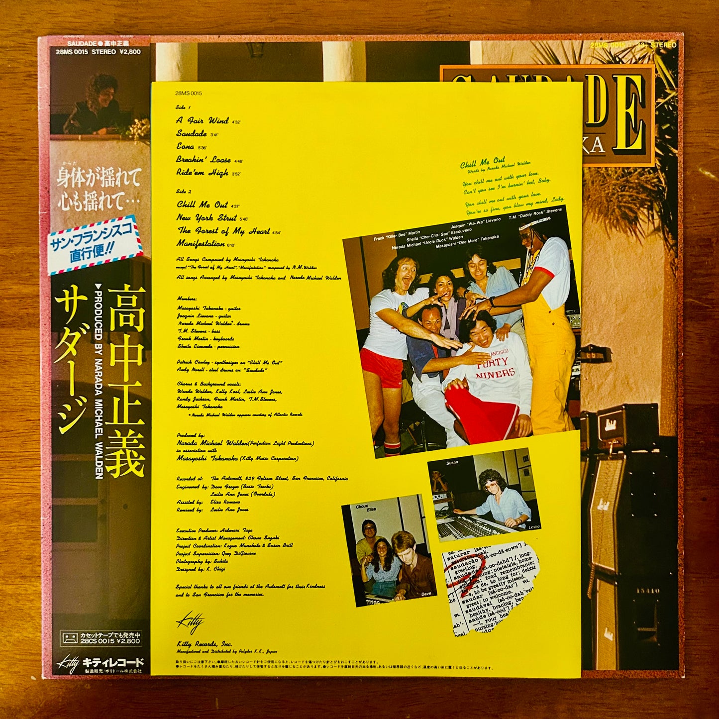 Masayoshi Takanaka / Saudade  (original 1982)