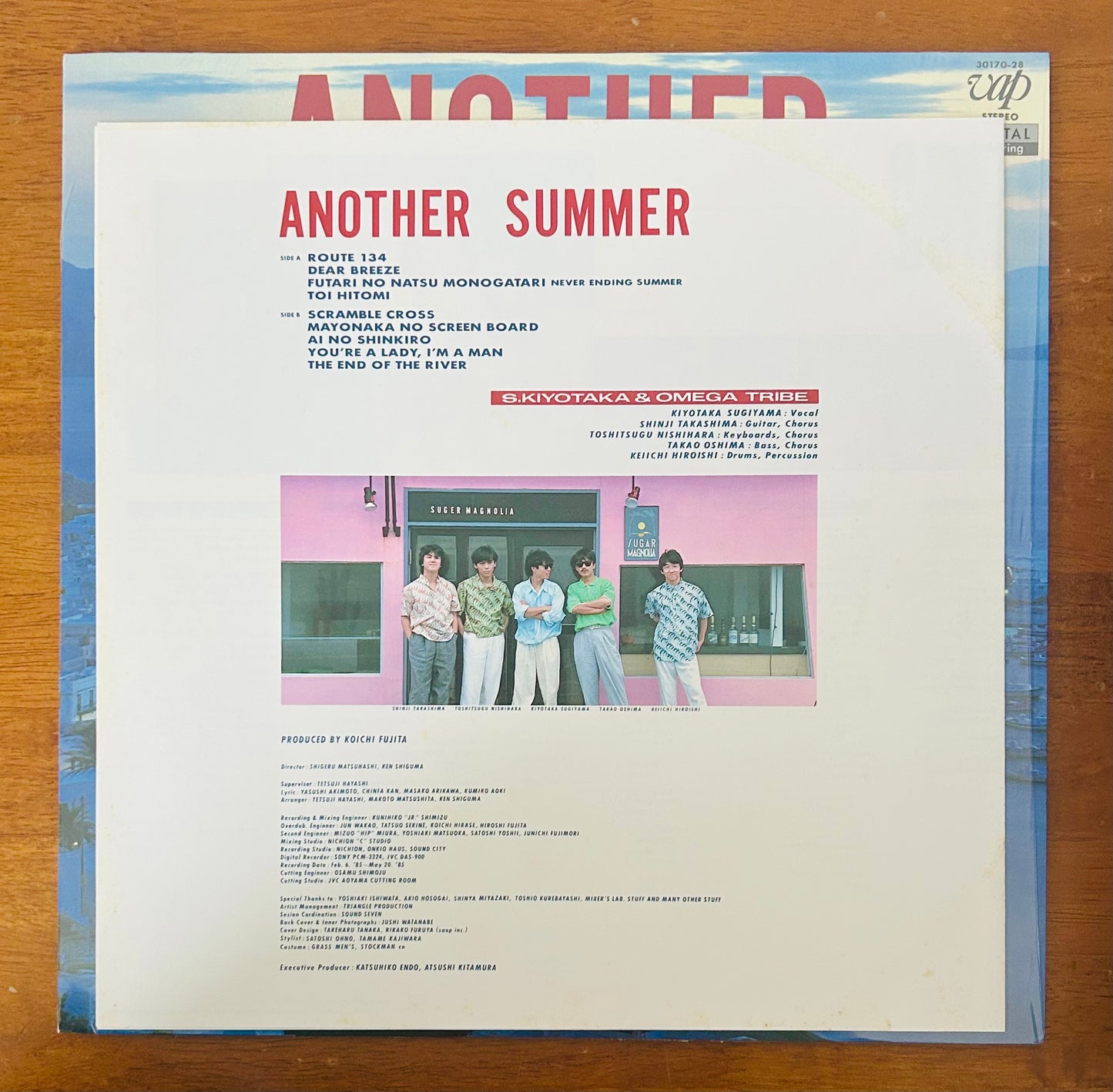 Kiyotaka Sugiyama & Omega Tribe/ Another Summer  (original 1985)