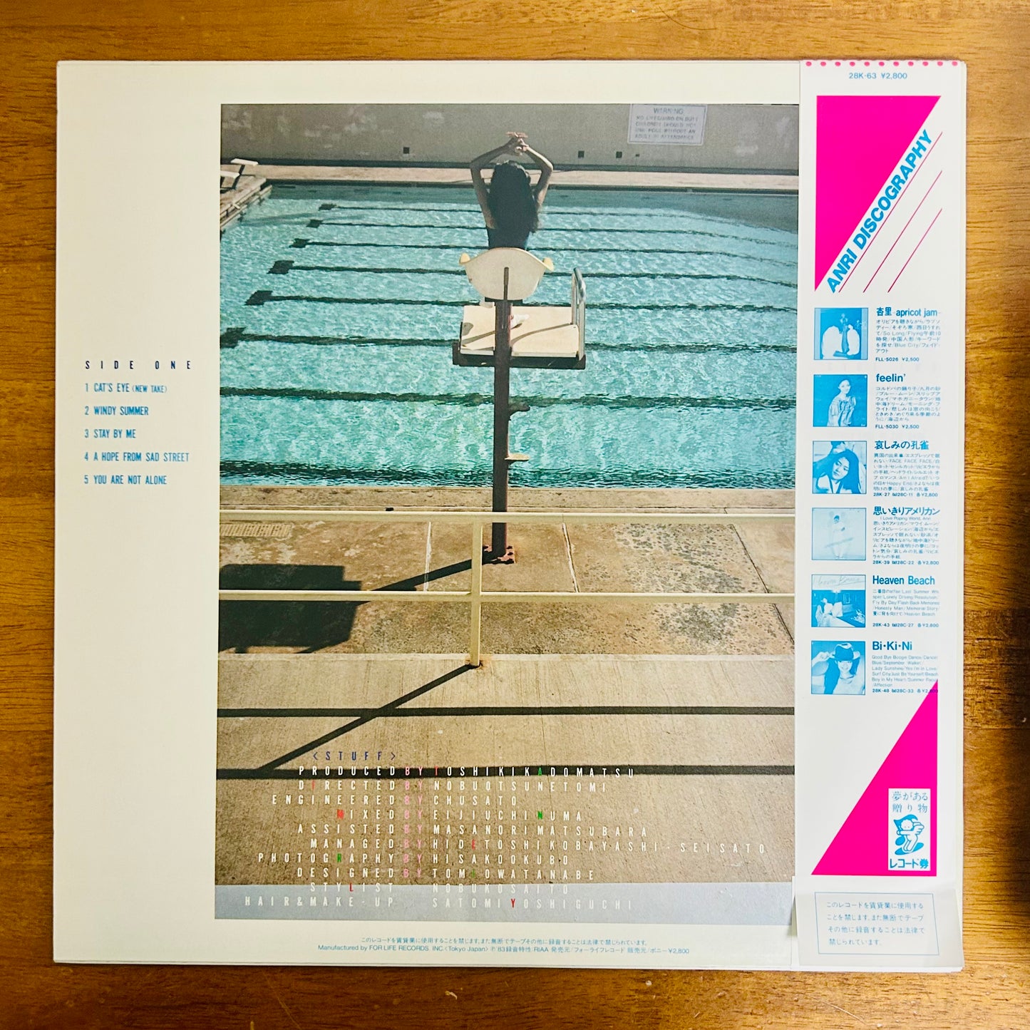 Anri/ Timely!!  (original 1983)   Includes calendar