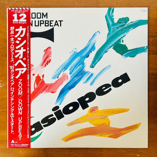 Casiopea/ Zoom - Down Upbeat 12", Single  (1985)