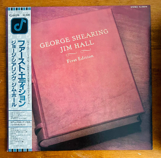 George Shearing,Jim Hall/ First Edition（JapanPress1982 REISSUE）