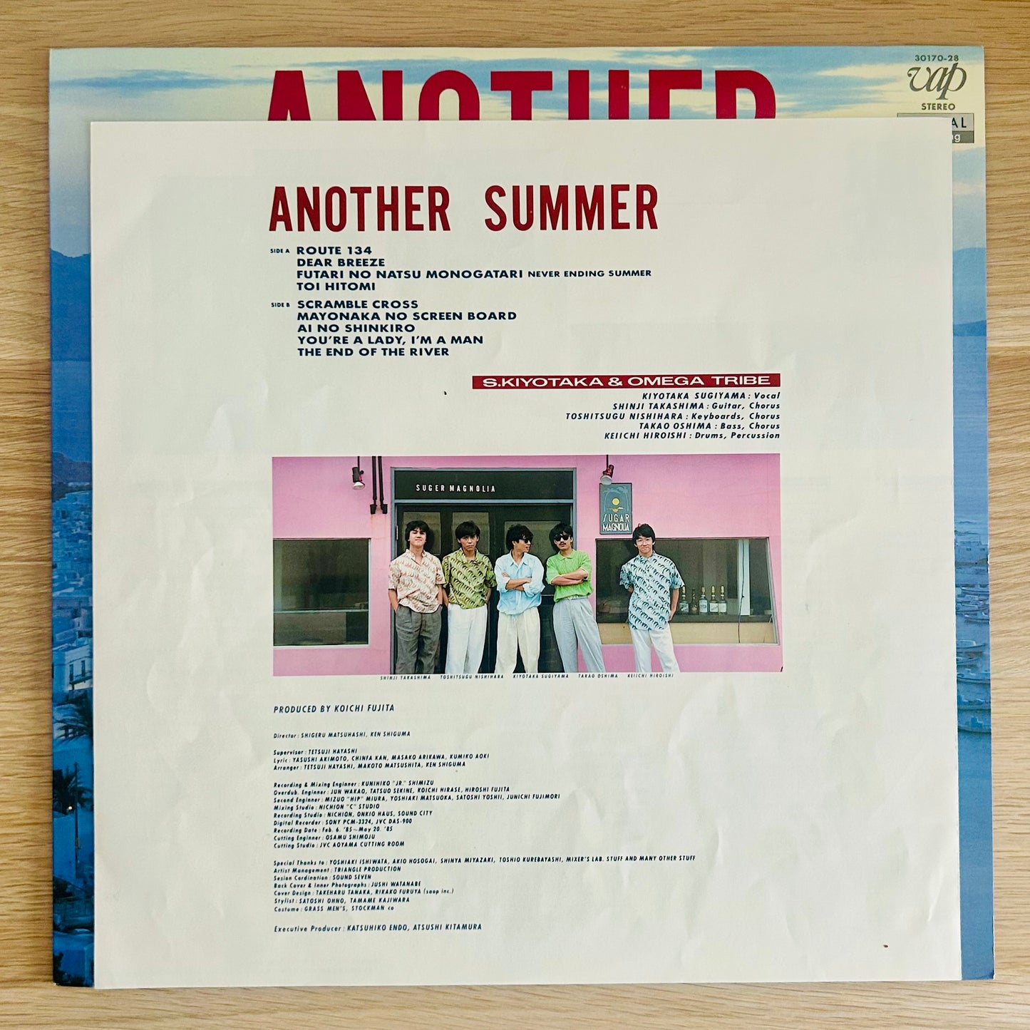 Kiyotaka Sugiyama & Omega Tribe/ Another Summer  (original 1985)