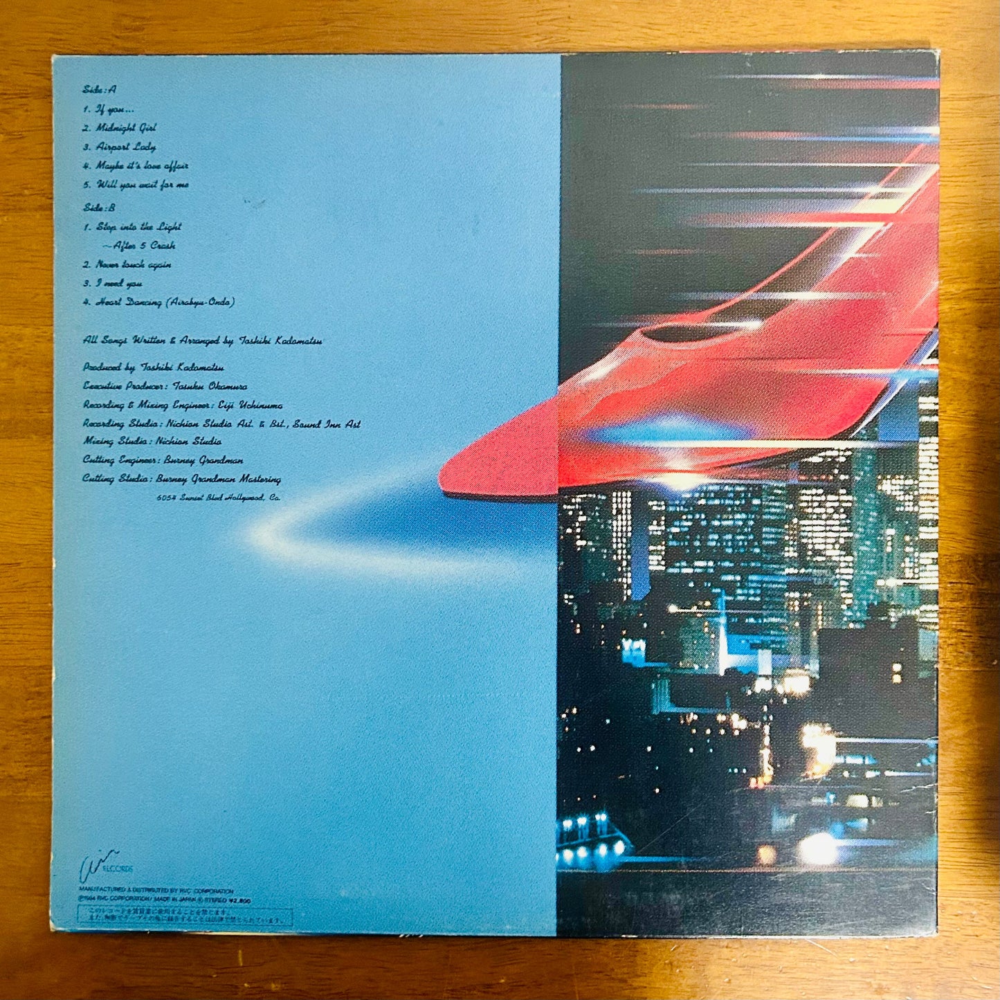 Toshiki Kadomatsu / After 5 Clash  (original 1984)