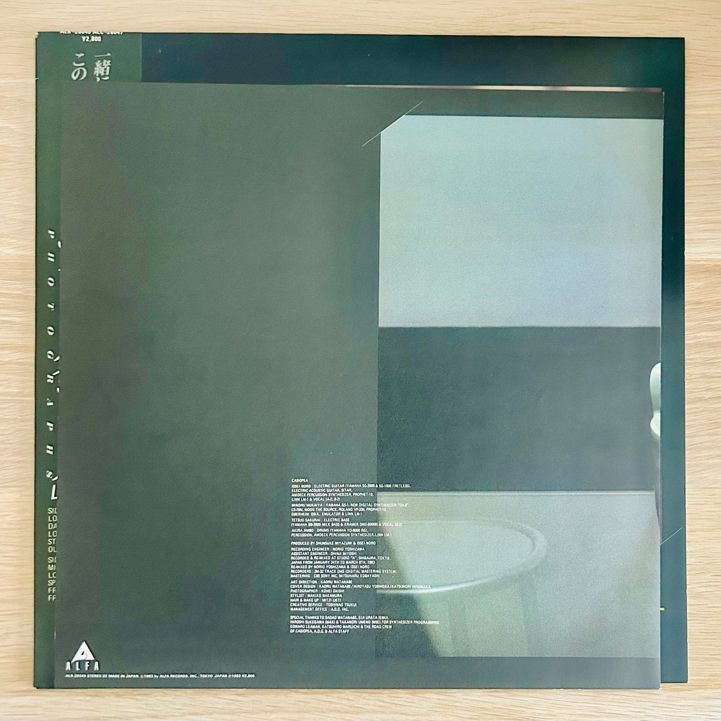 Casiopea / Photographs  (original 1983)