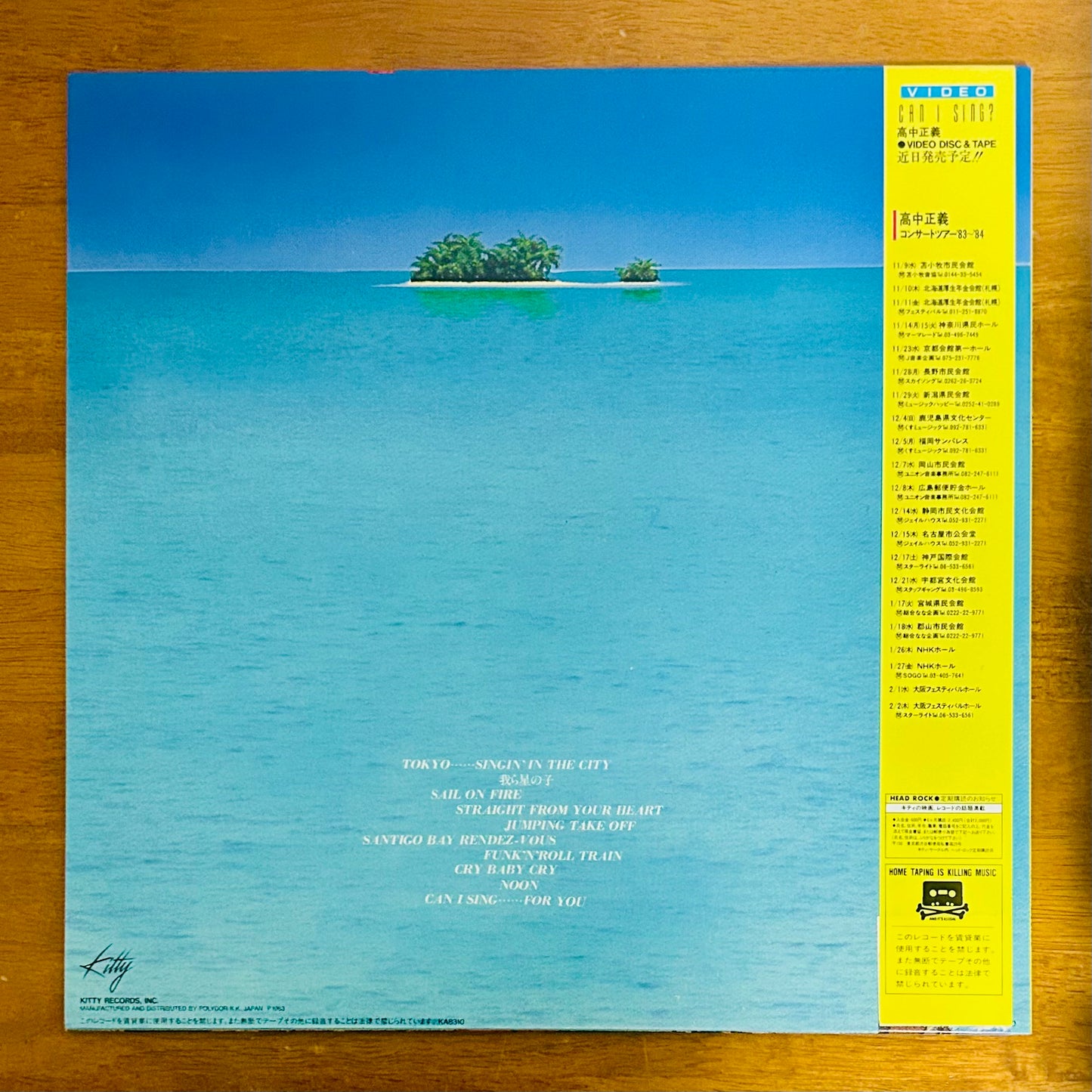 Masayoshi Takanaka/ Can I Sing?   (original 1983)