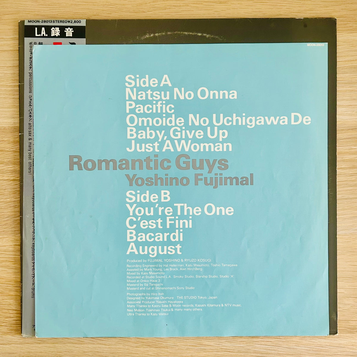 Fujimaru Yoshino / Romantic Guys  (original 1983)