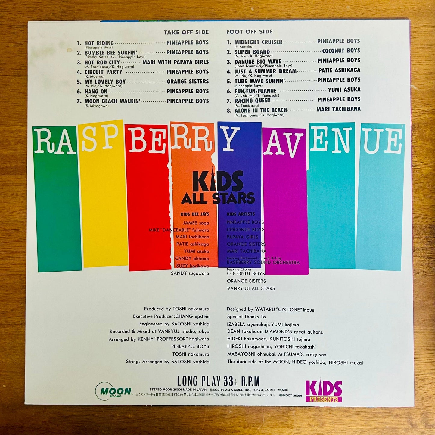 V.A/ Raspberry Avenue  (original 1983)