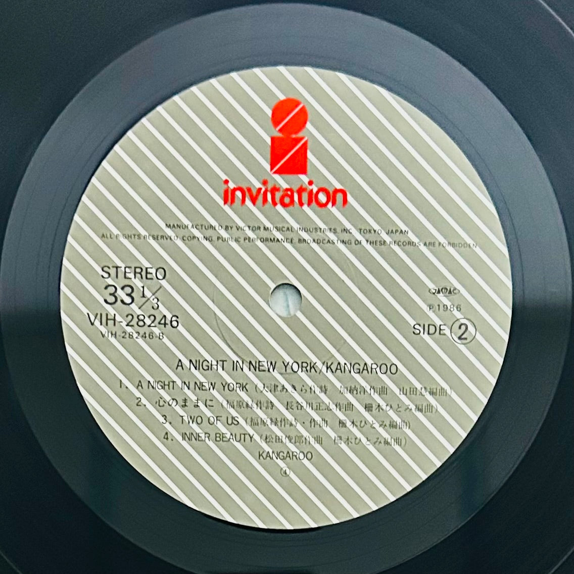 Kangaroo / A Night in New York  (original 1986)