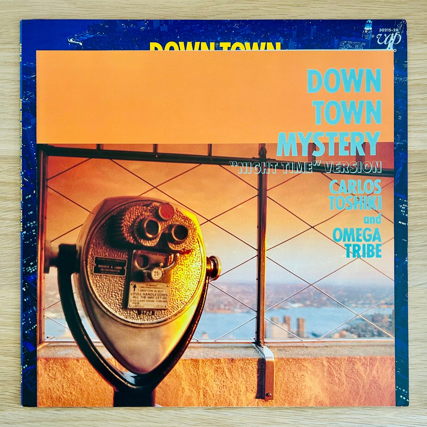 Carlos Toshiki & Omega Tribe/ Down Town Mystery Night Time Version  (original 1988)