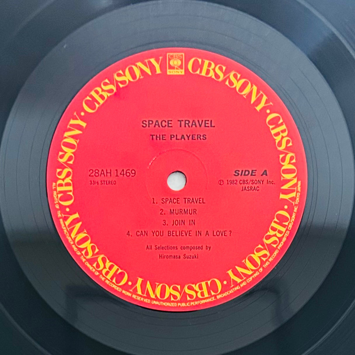 The Players / Space Travel  (original 1982)