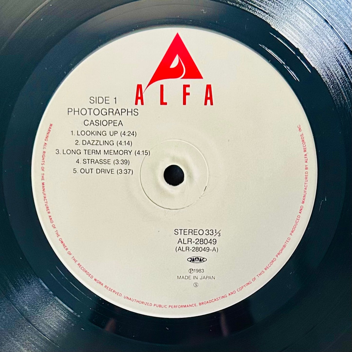 Casiopea/ Photographs (original 1983)