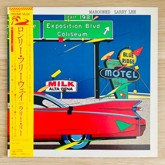 Larry Lee/ Marooned   (JAPAN PRESS 1982)