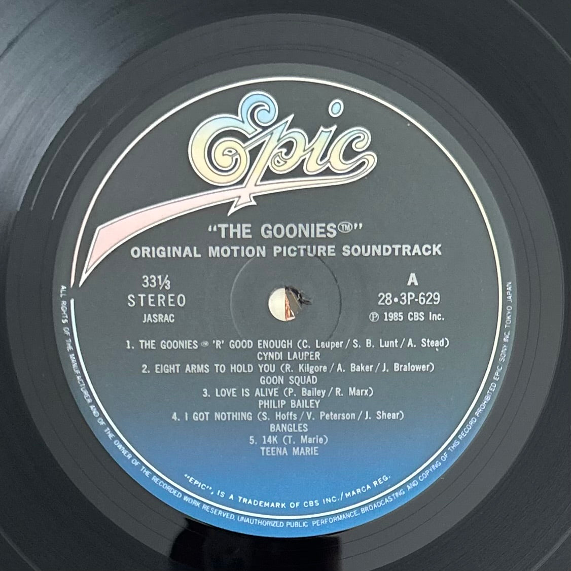 The Goonies / O.S.T   (JAPAN PRESS 1985)