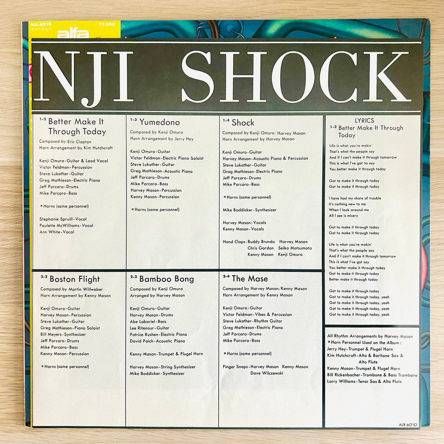 Kenji Omura / Kenji Shock（original 1978）
