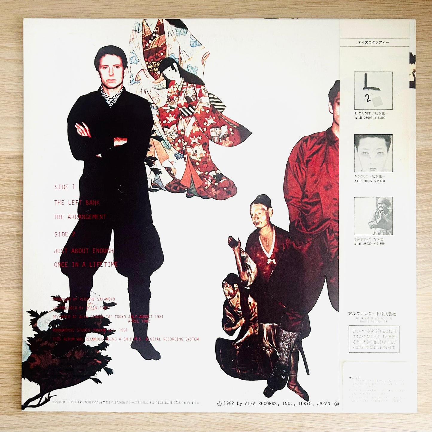 Riuichi Sakamoto & Robin Scott/ The Arrangement  (original 1983)  12" Single