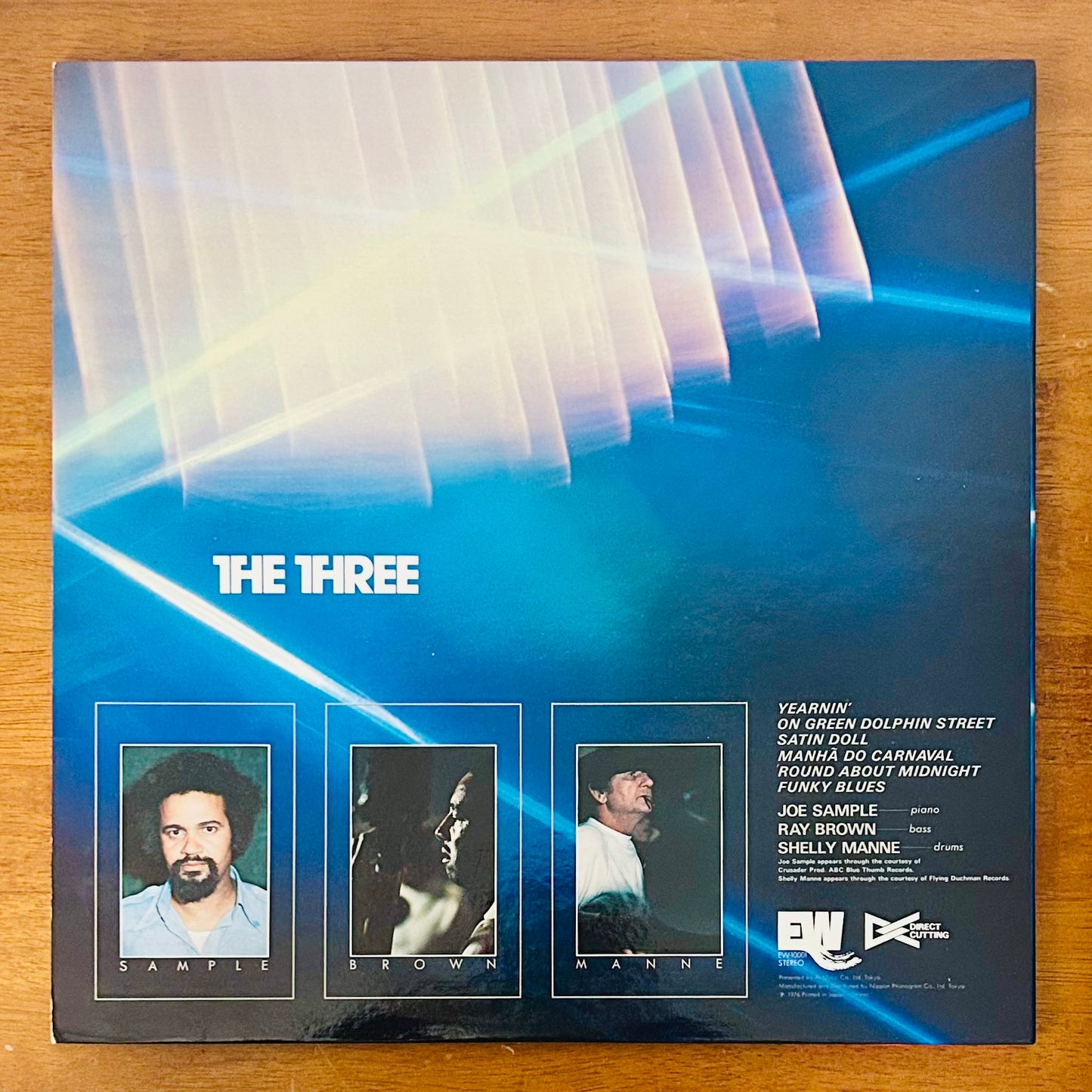Joe Sample – Ray Brown – Shelly Manne / The Three (original 1976)