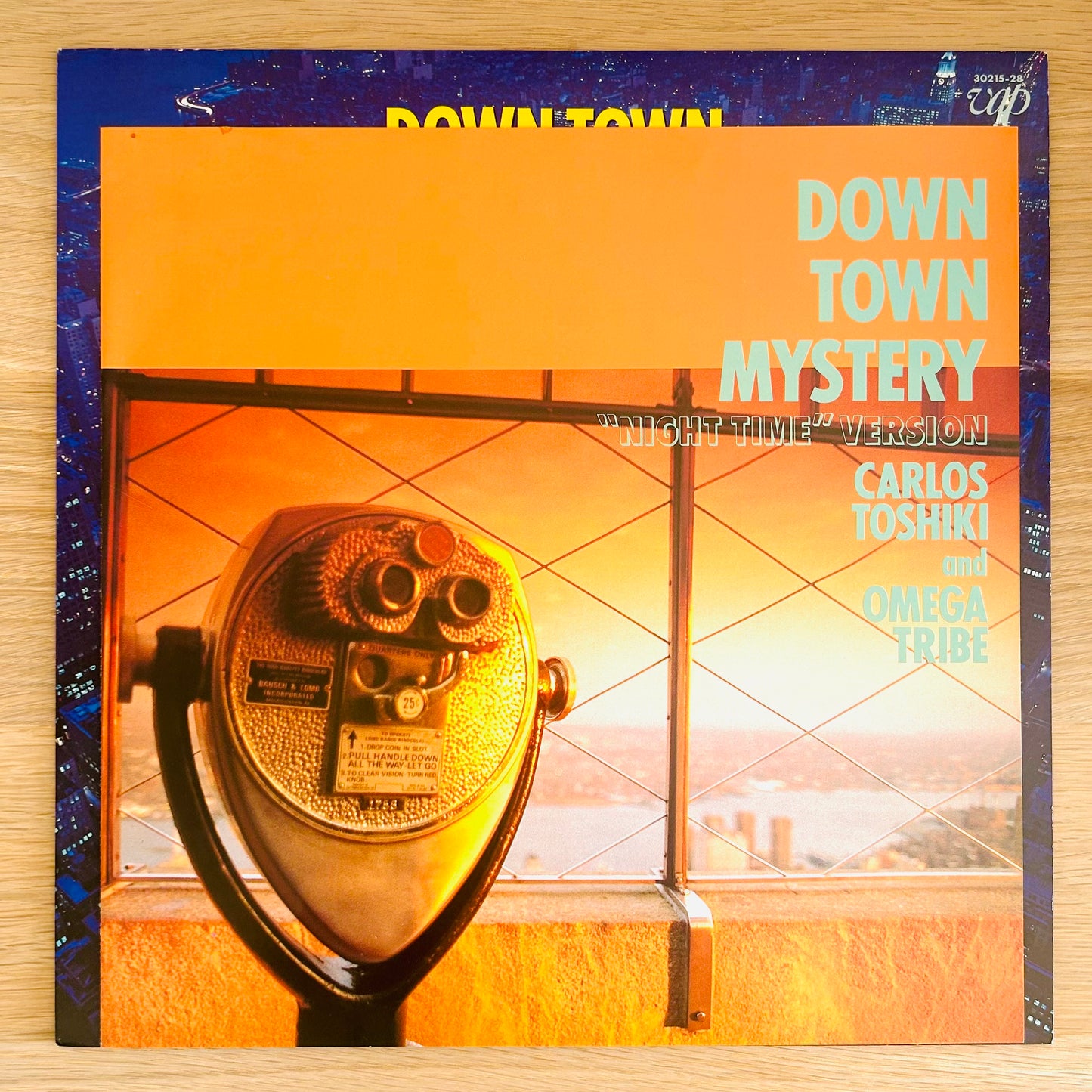 Carlos Toshiki & Omega Tribe/ Down Town Mystery Night Time Version  (original 1988)