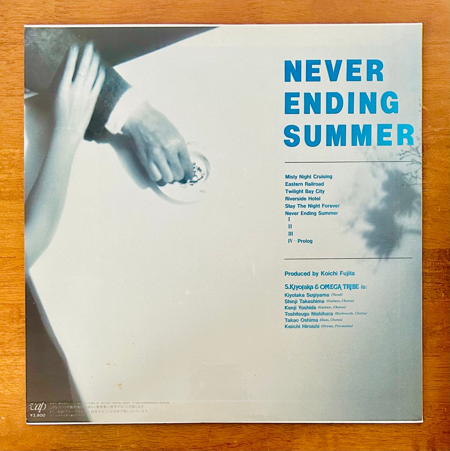Kiyotaka Sugiyama & Omega Tribe/ Never Ending Summer  (original 1984)