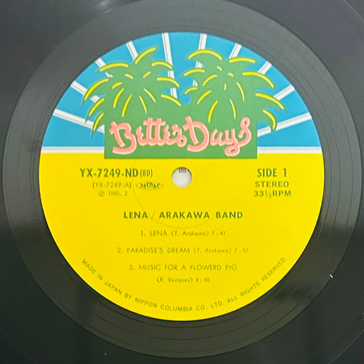 Arakawa Band/ Lena  (original 1980)
