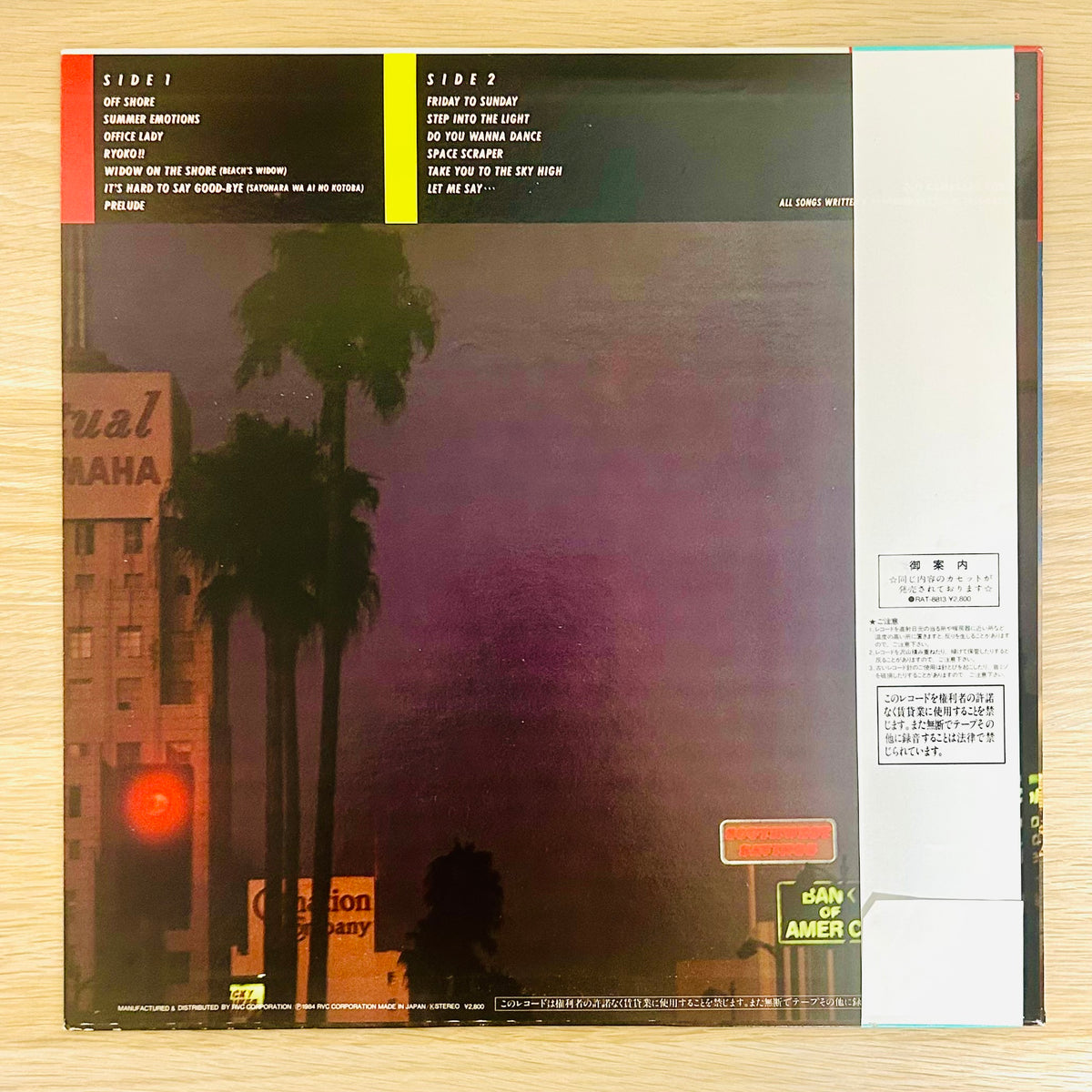 Toshiki Kadomatsu / Summer Time Romance (1984) Compilation