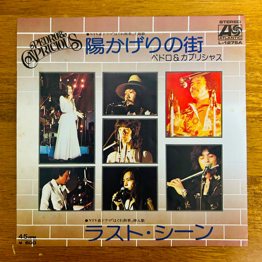 Pedro & Capricious / Hikageri no Machi / Last Scene  (original 1975)  7"