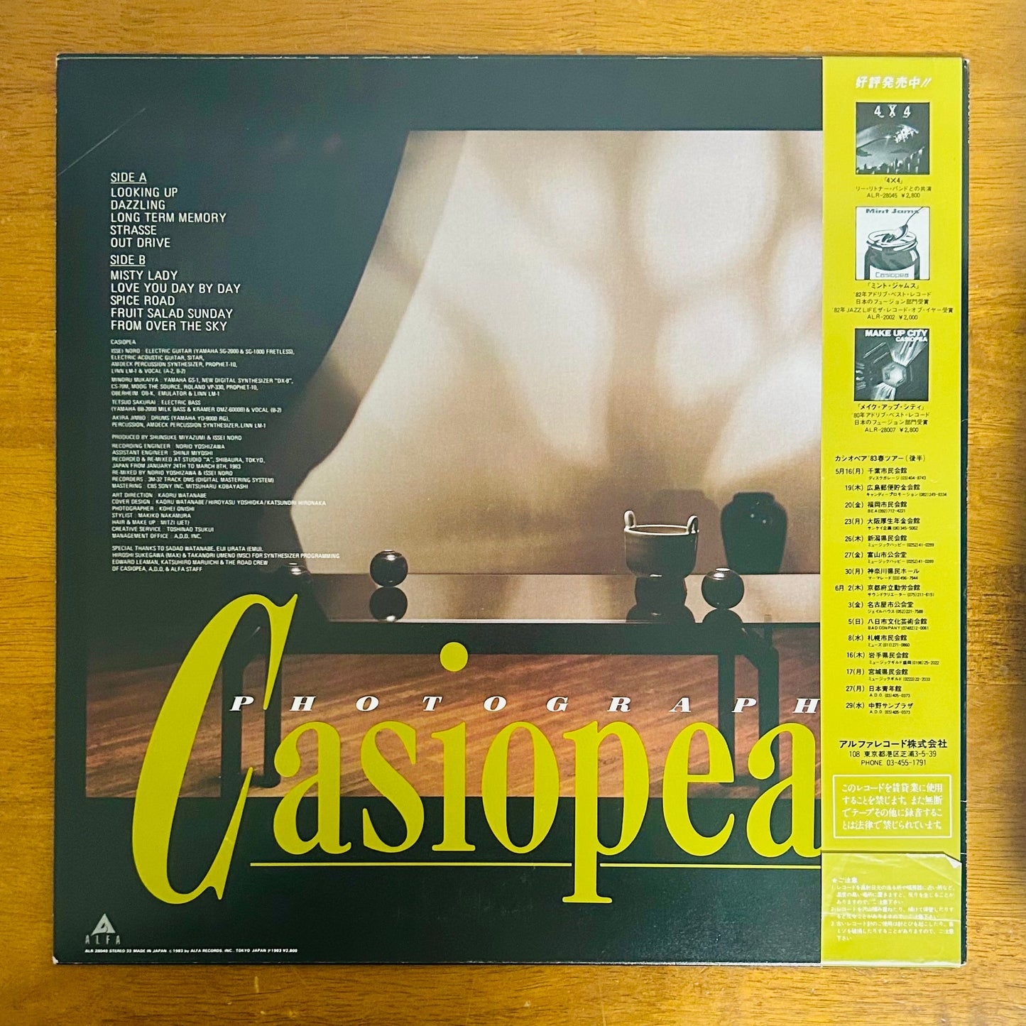 Casiopea / Photographs  (original 1983)